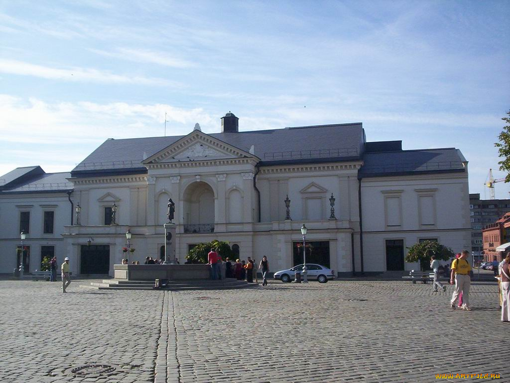 клайпеда, литва, города, здания, дома