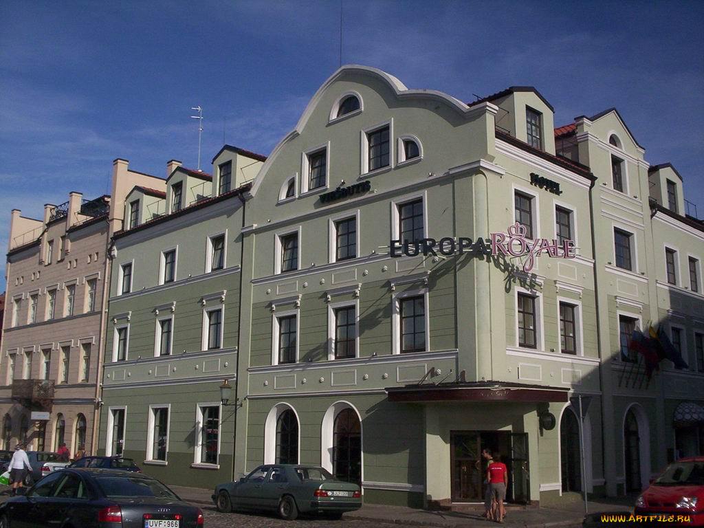 клайпеда, литва, города, здания, дома