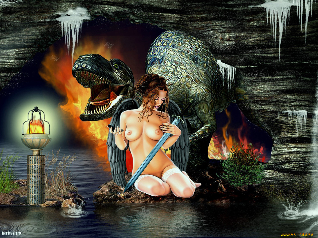 budveld, фэнтези, красавицы, чудовища