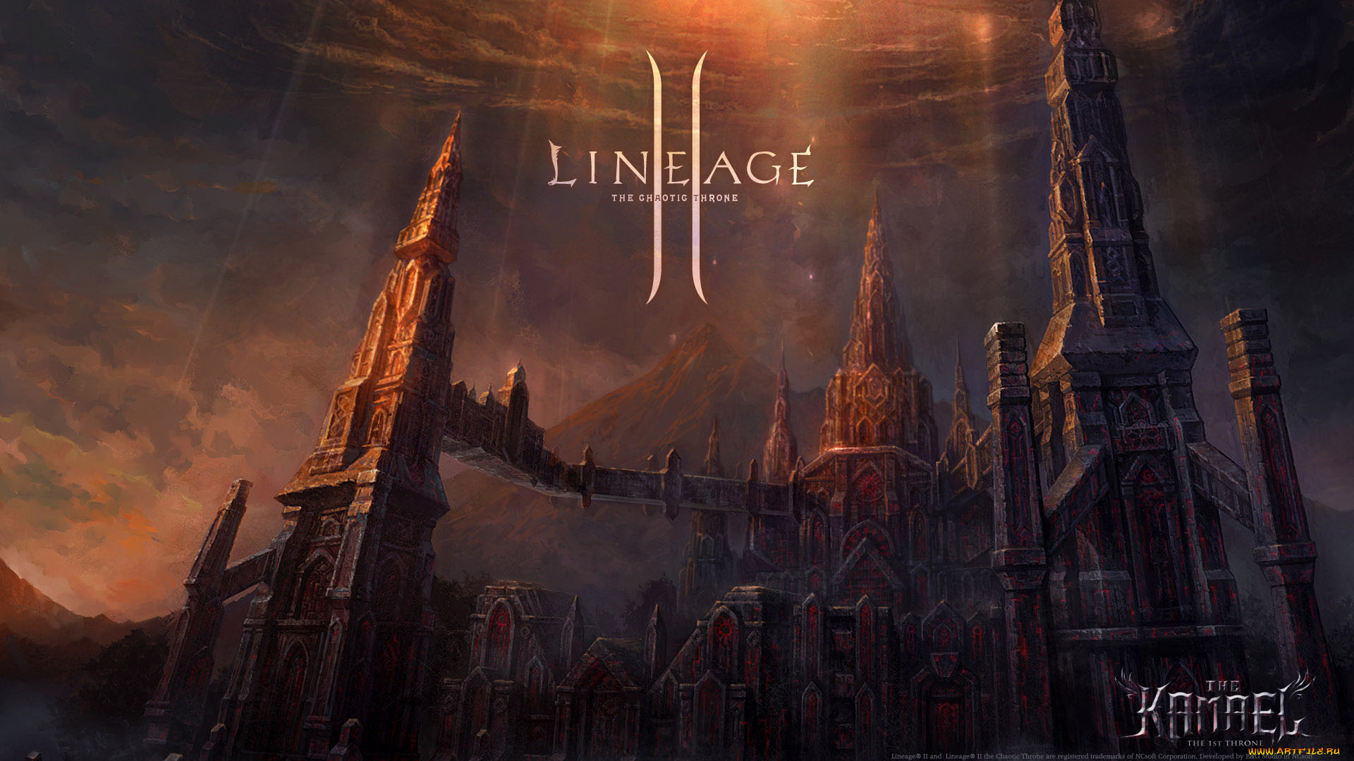 видео, игры, lineage, ii, the, chaotic, throne, kamael, hellbound