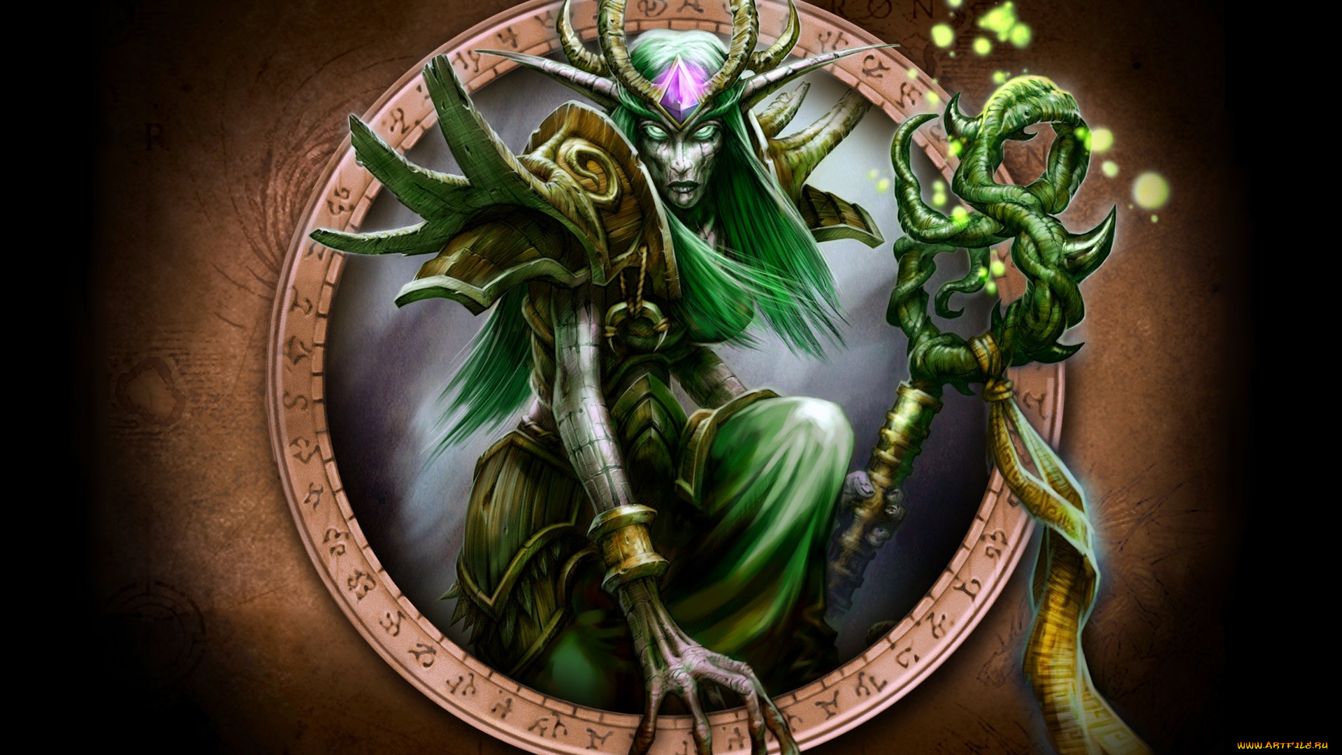 видео, игры, world, of, warcraft, trading, card, game