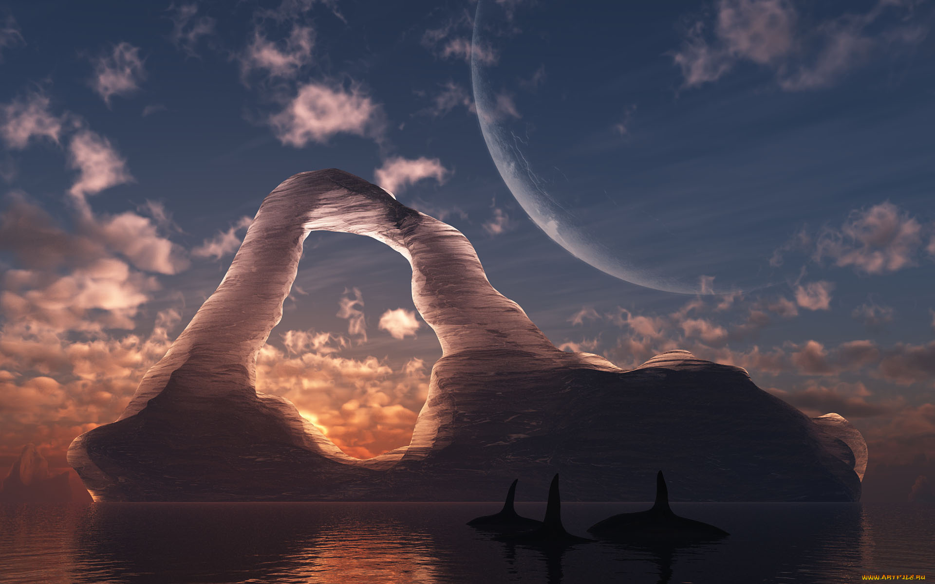 3д, графика, atmosphere, mood, атмосфера, настроения