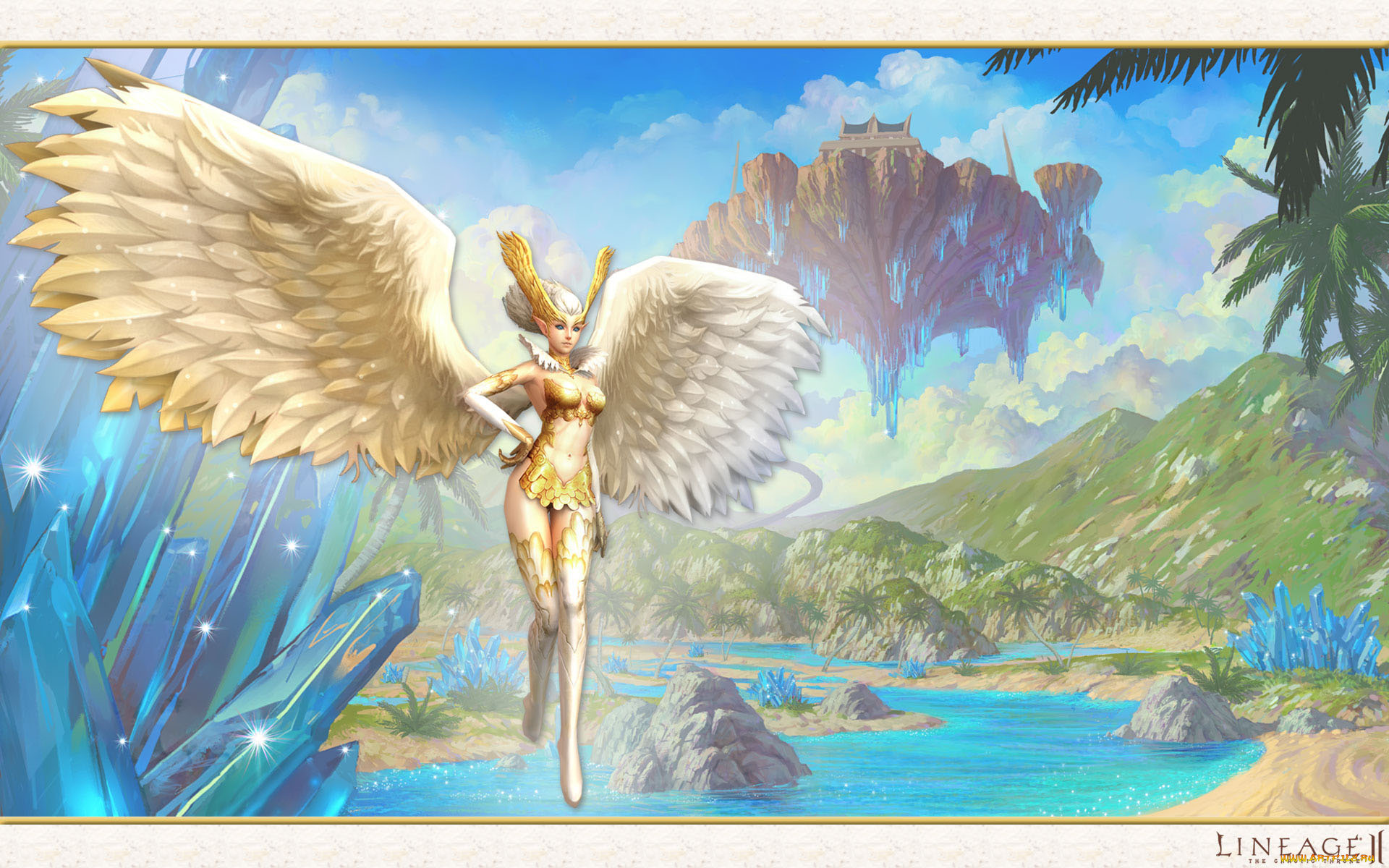 видео, игры, lineage, ii, the, chaotic, throne, gracia