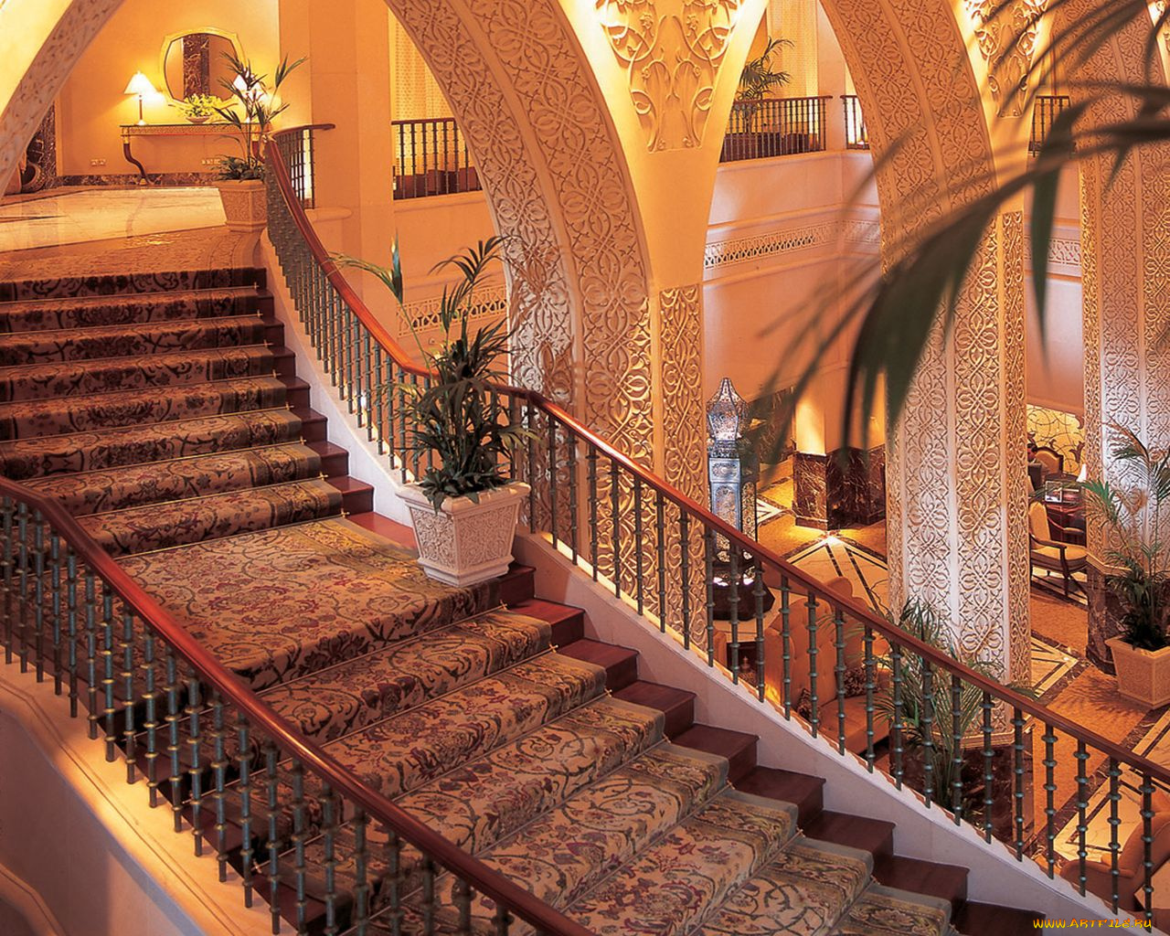 интерьер, холлы, лестницы, корридоры