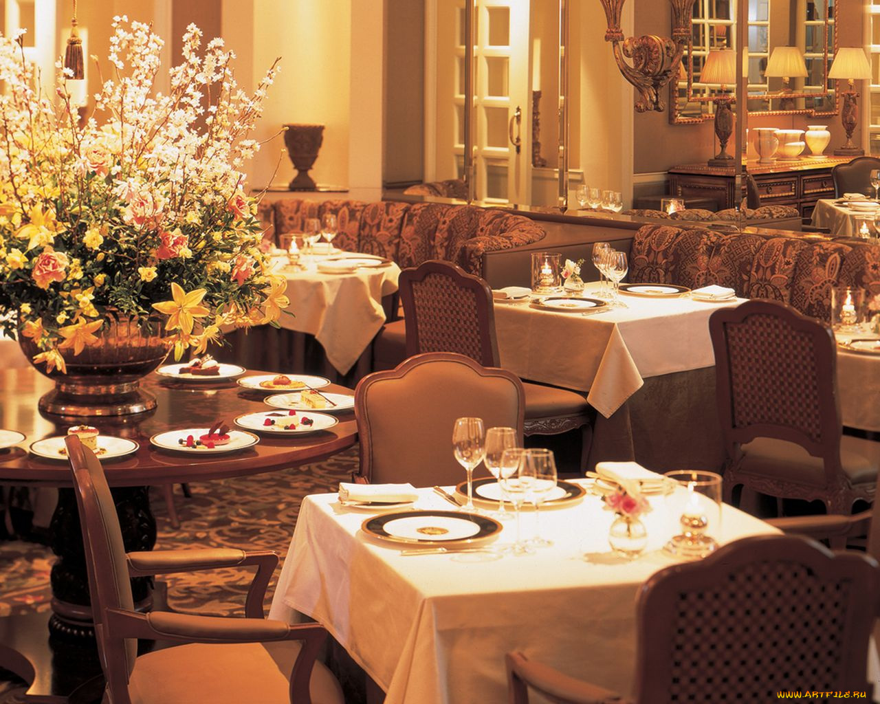 интерьер, кафе, рестораны, отели