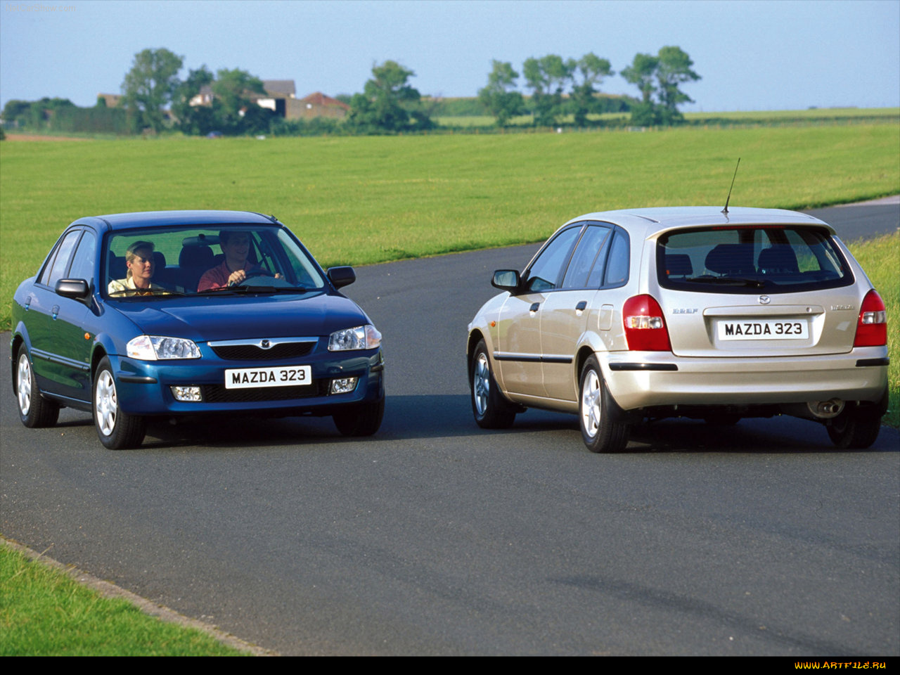 323, 323f, автомобили, mazda