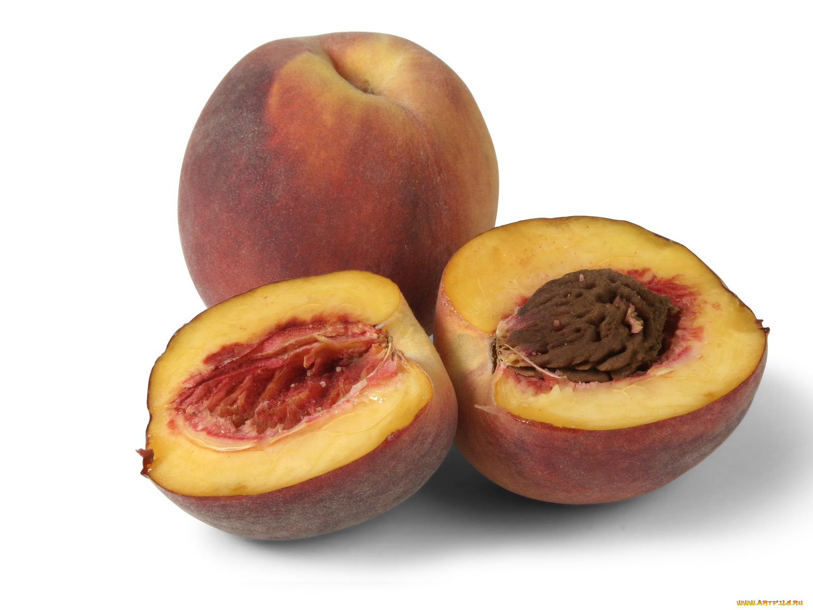 еда, персики, сливы, абрикосы