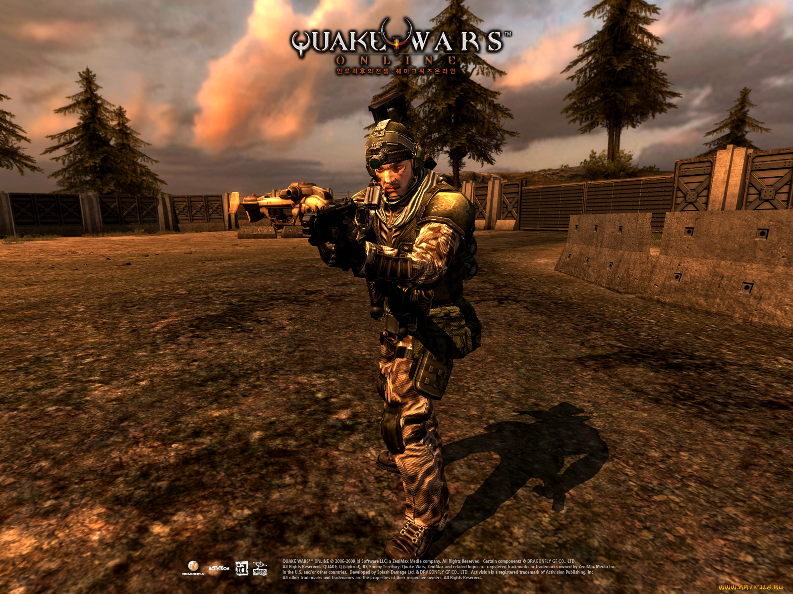 quake, wars, online, видео, игры