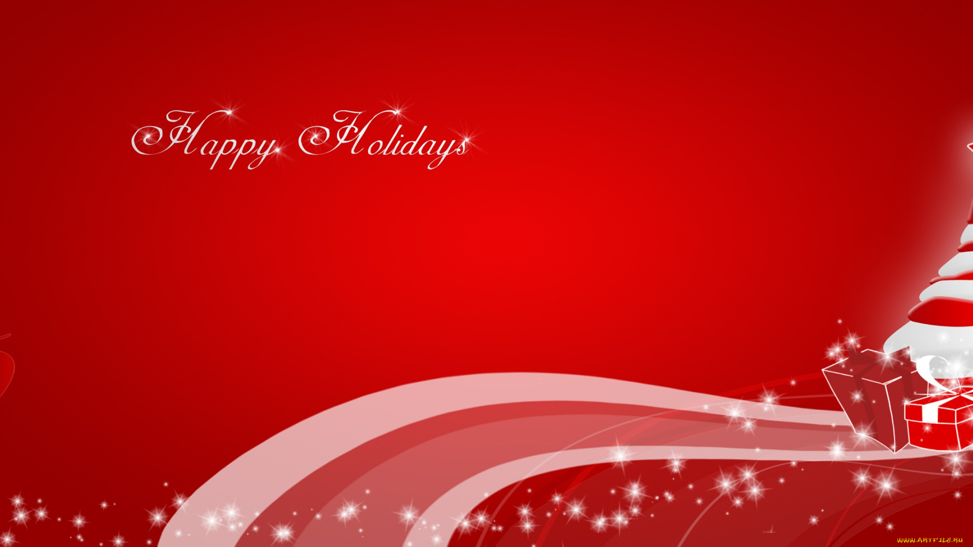 праздничные, векторная, графика, новый, год