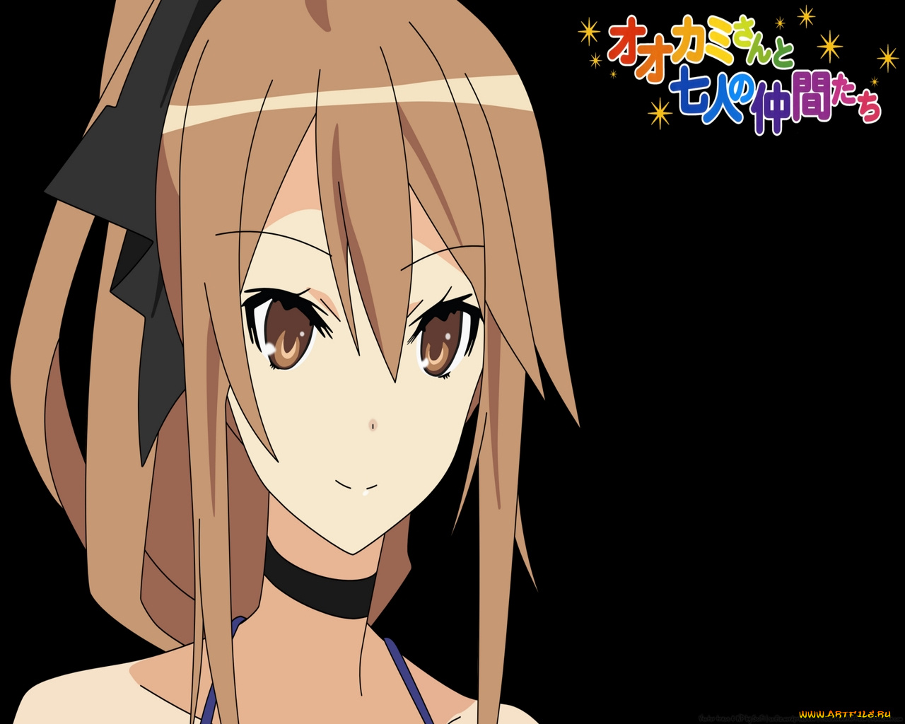 аниме, ookami, san, to, shichinin, no, nakama, tachi