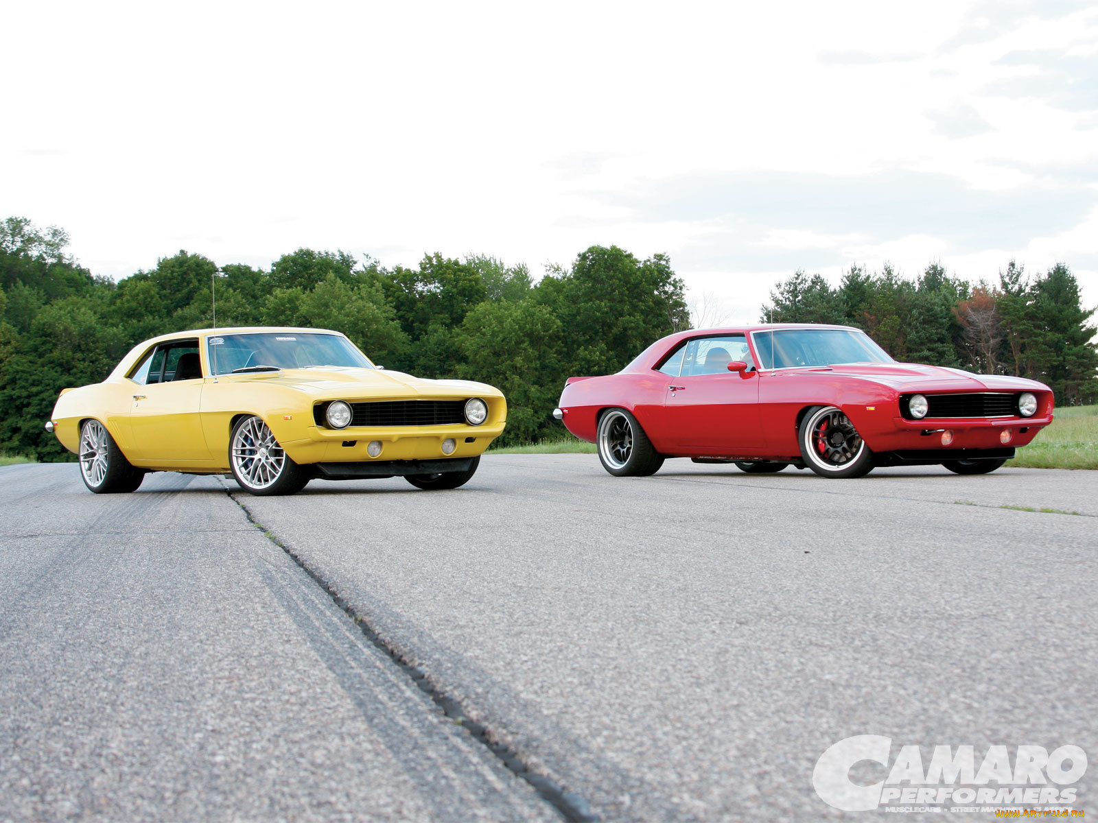 1969, chevy, camaro, автомобили