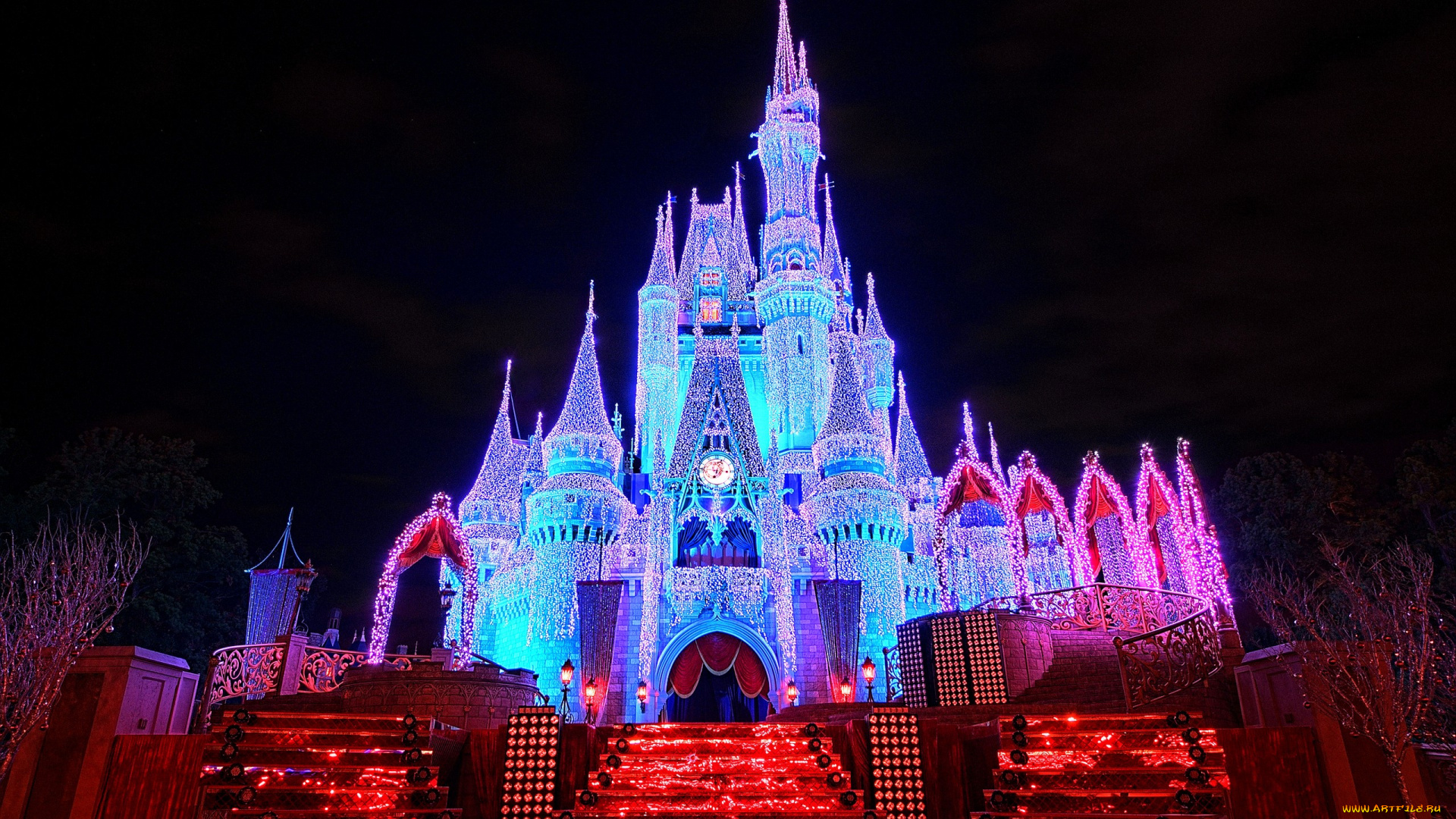 города, диснейленд