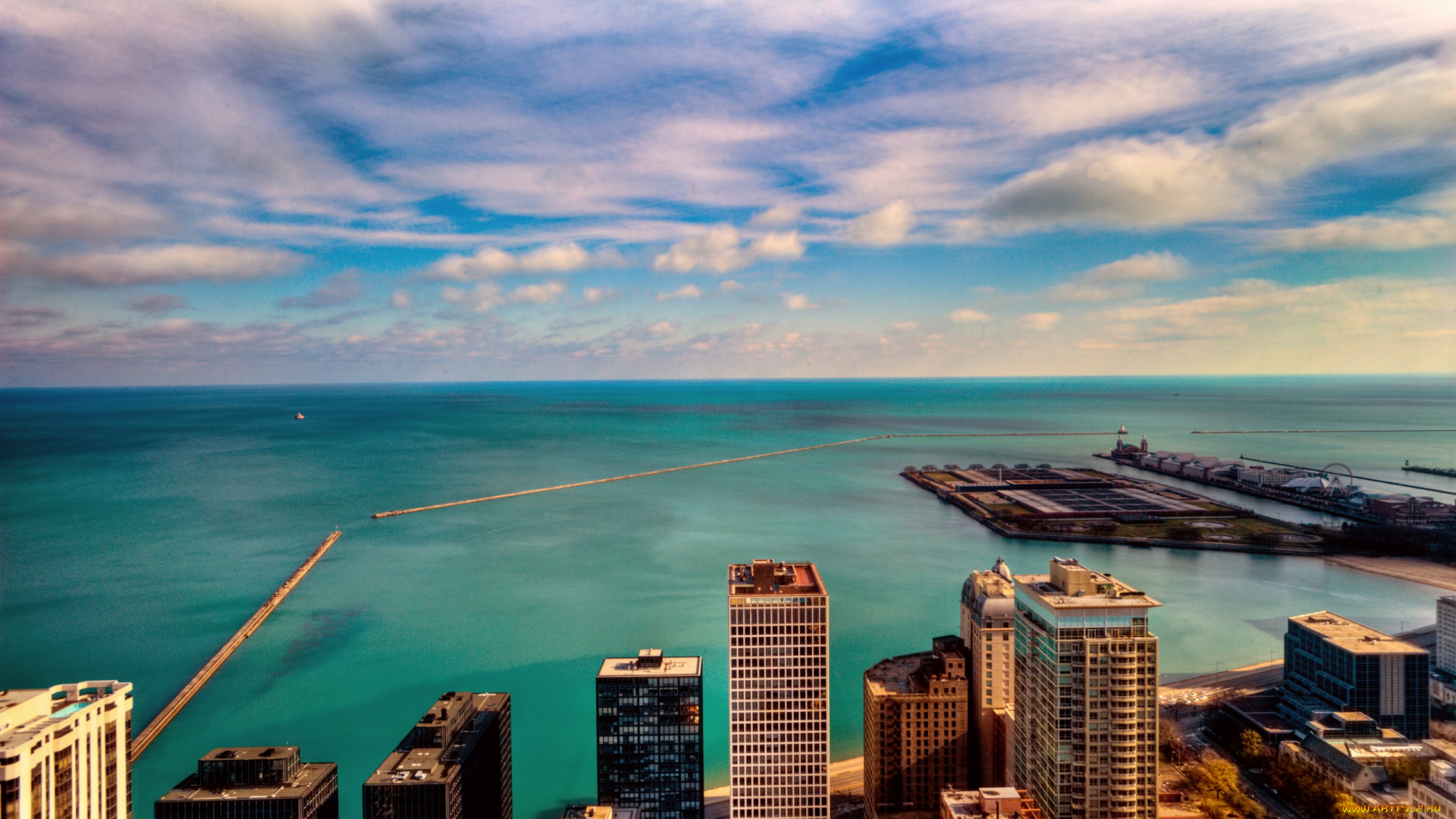 города, пейзажи