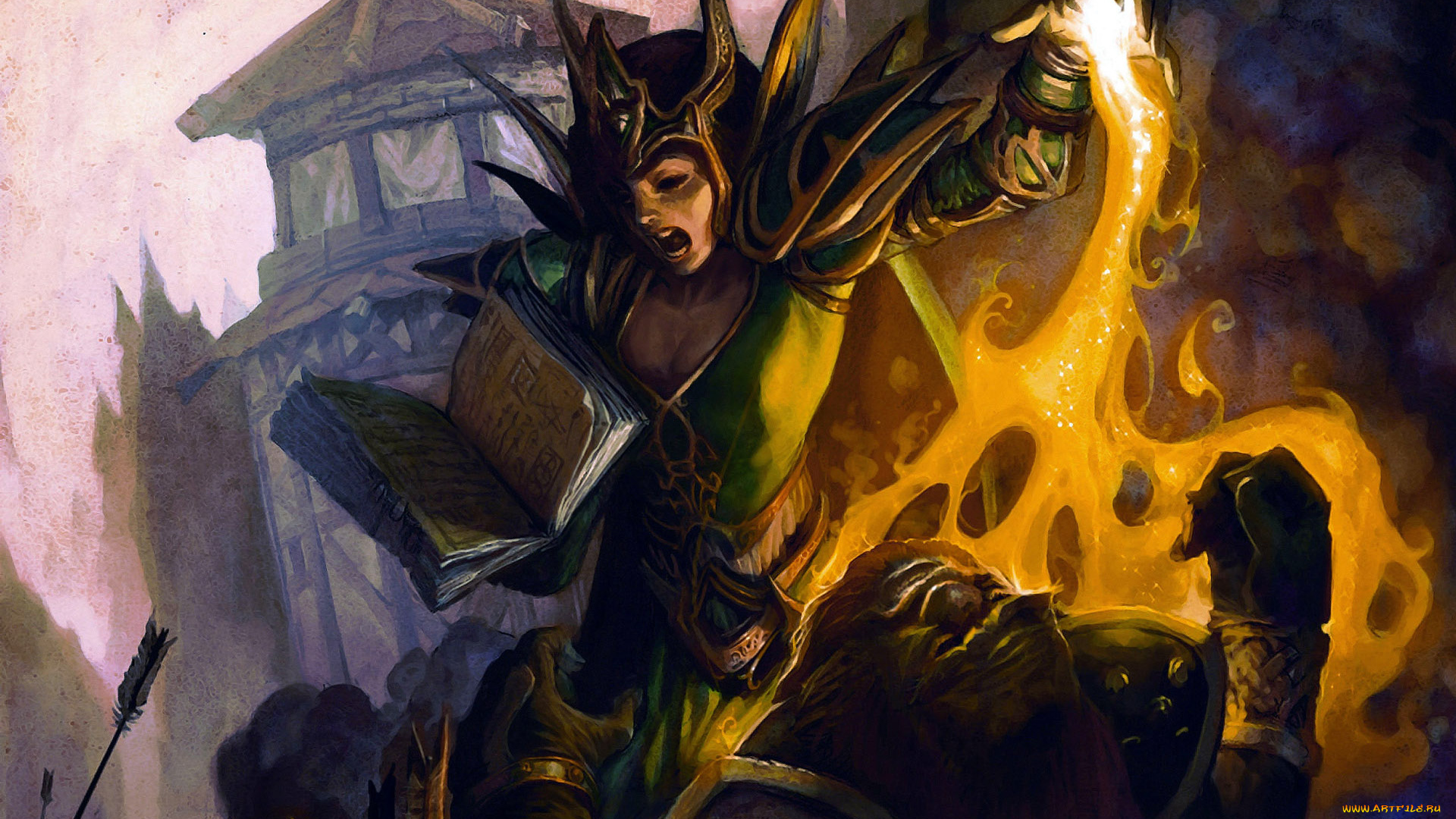 world, of, warcraft, trading, card, game, видео, игры