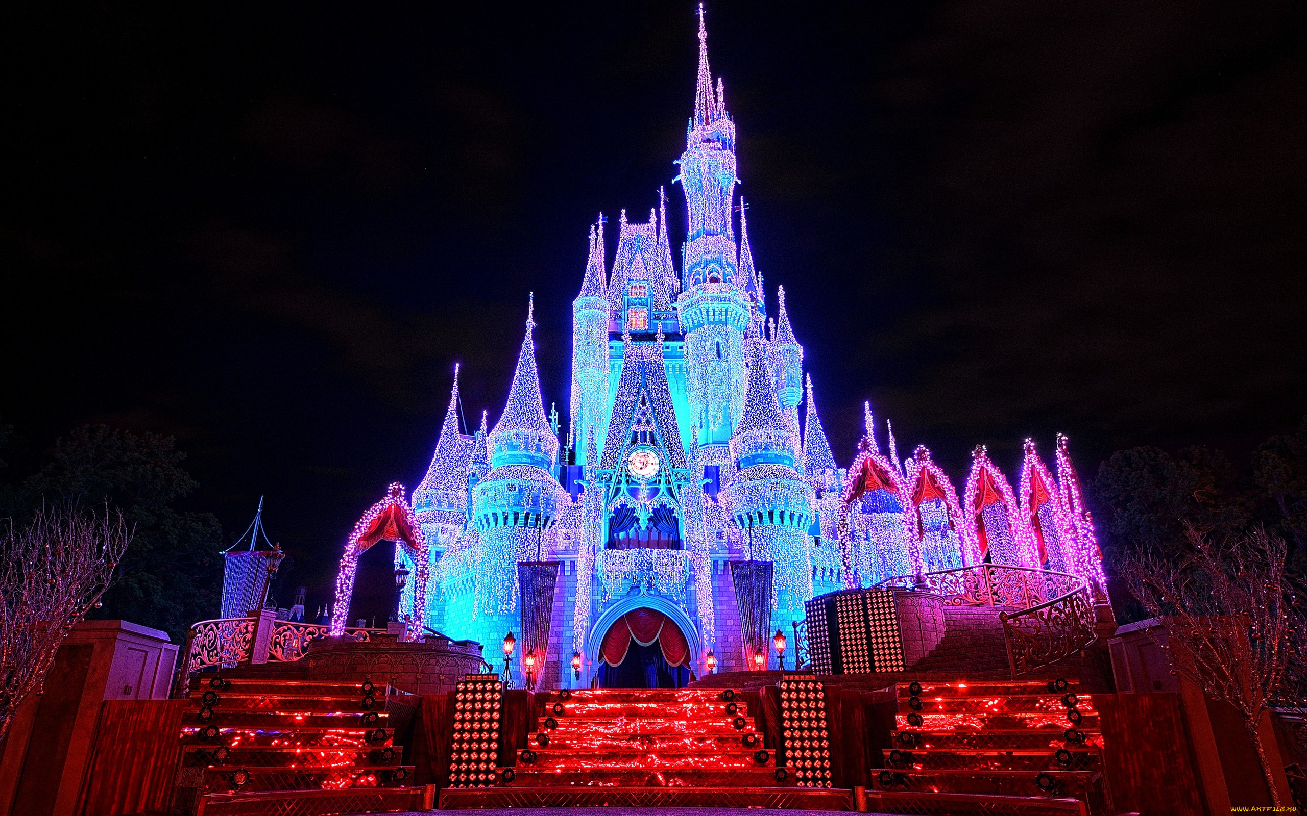 города, диснейленд