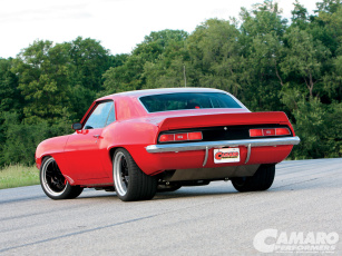 Картинка 1969 chevy camaro автомобили