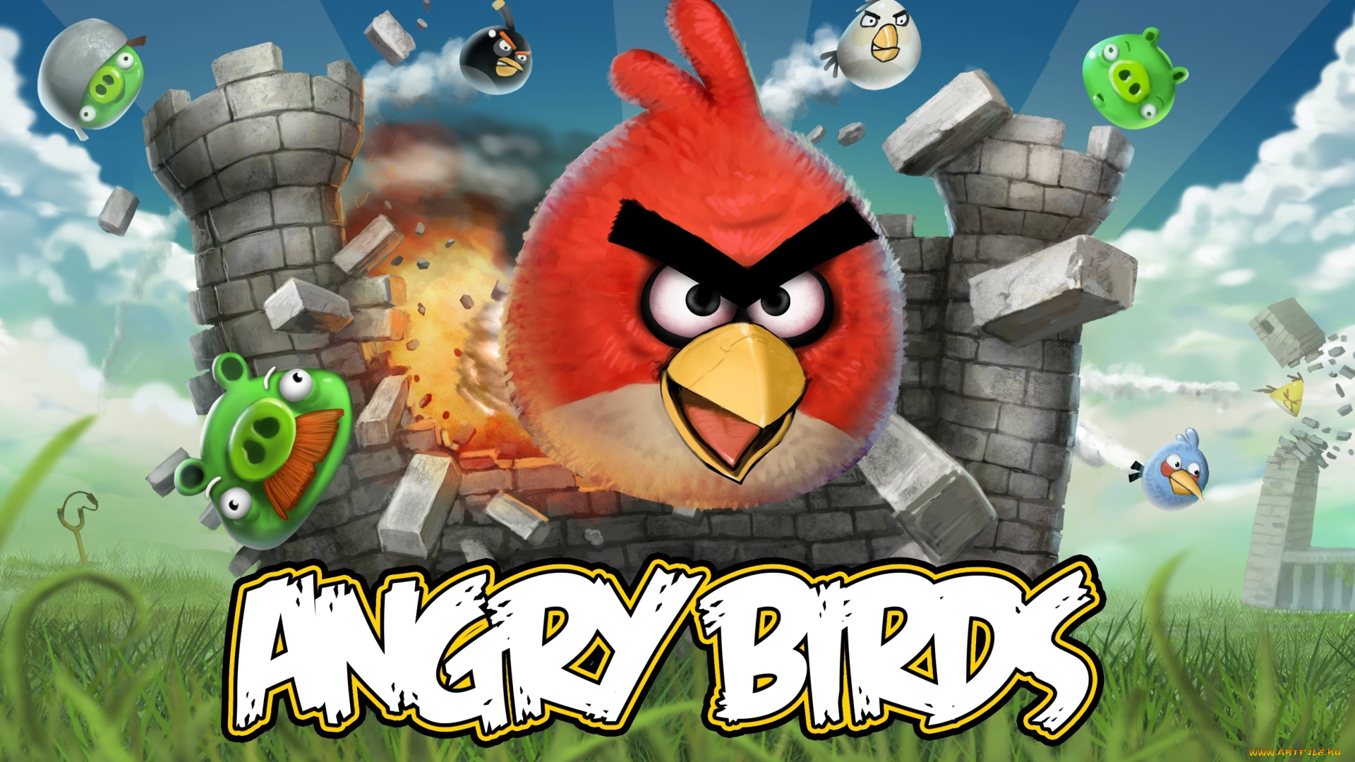 angry, birds, видео, игры