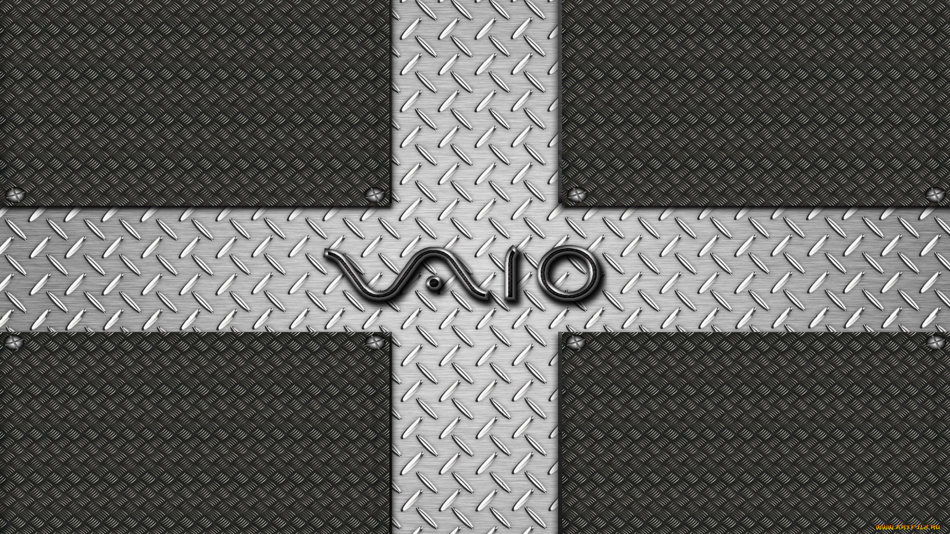 компьютеры, vaio, логотип, сетка