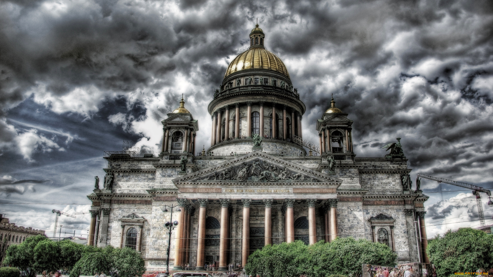 saint, isaac`s, cathedral, города, санкт, петербург, петергоф, россия, исаакиевский, собор