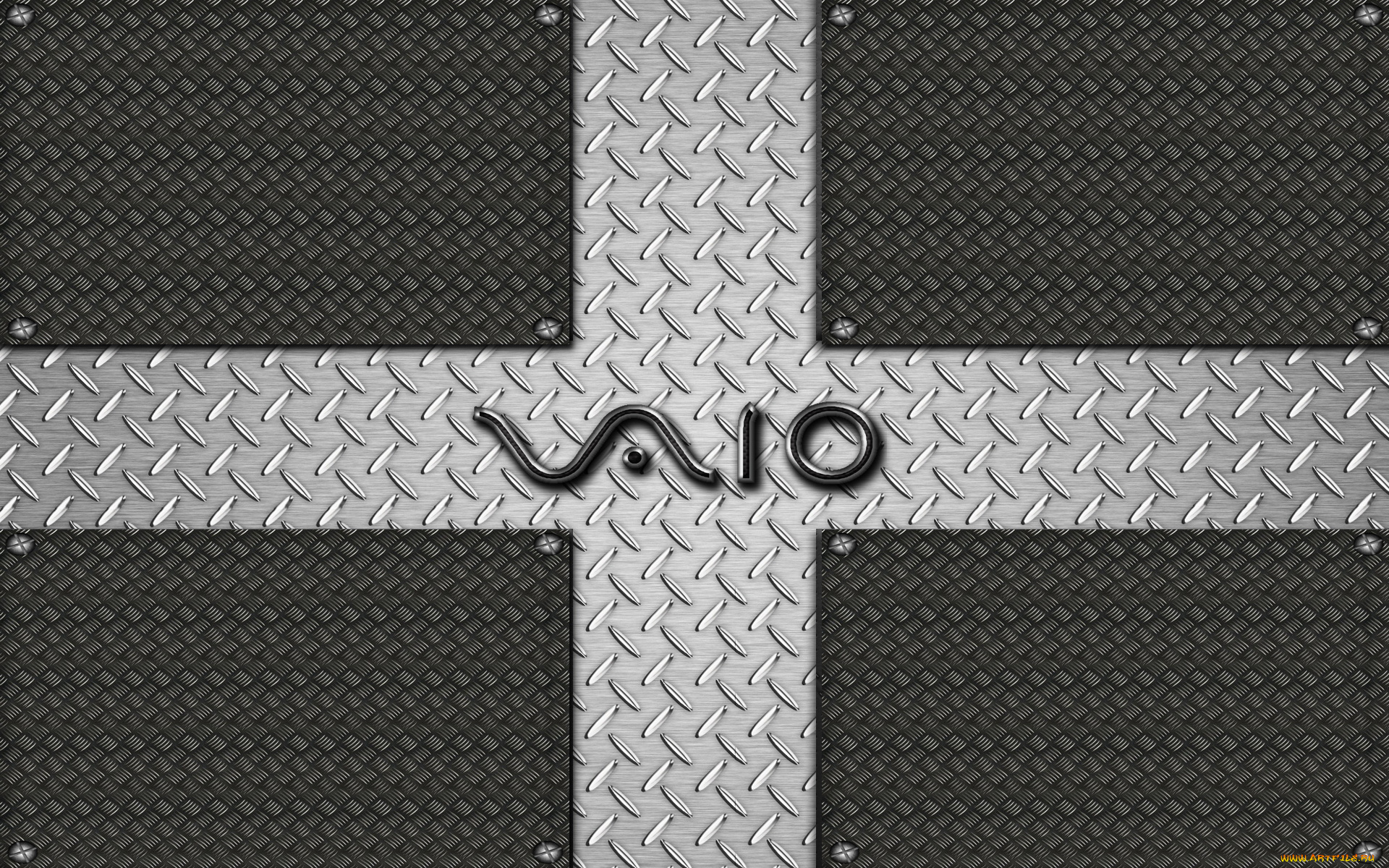 компьютеры, vaio, логотип, сетка