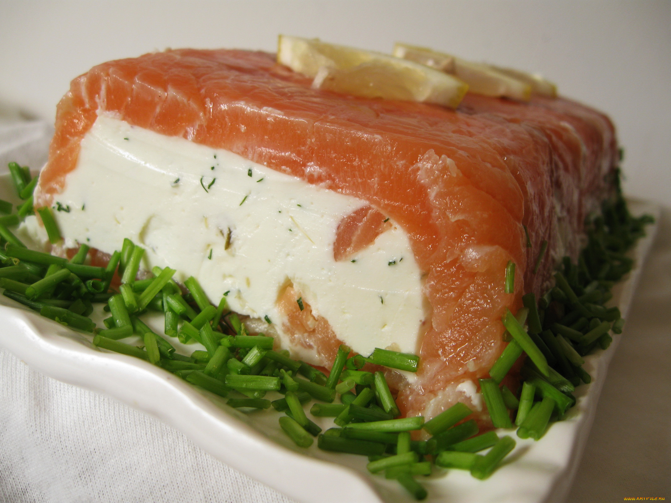 автор, varvarra, еда, салаты, закуски, форель, лимон, лук
