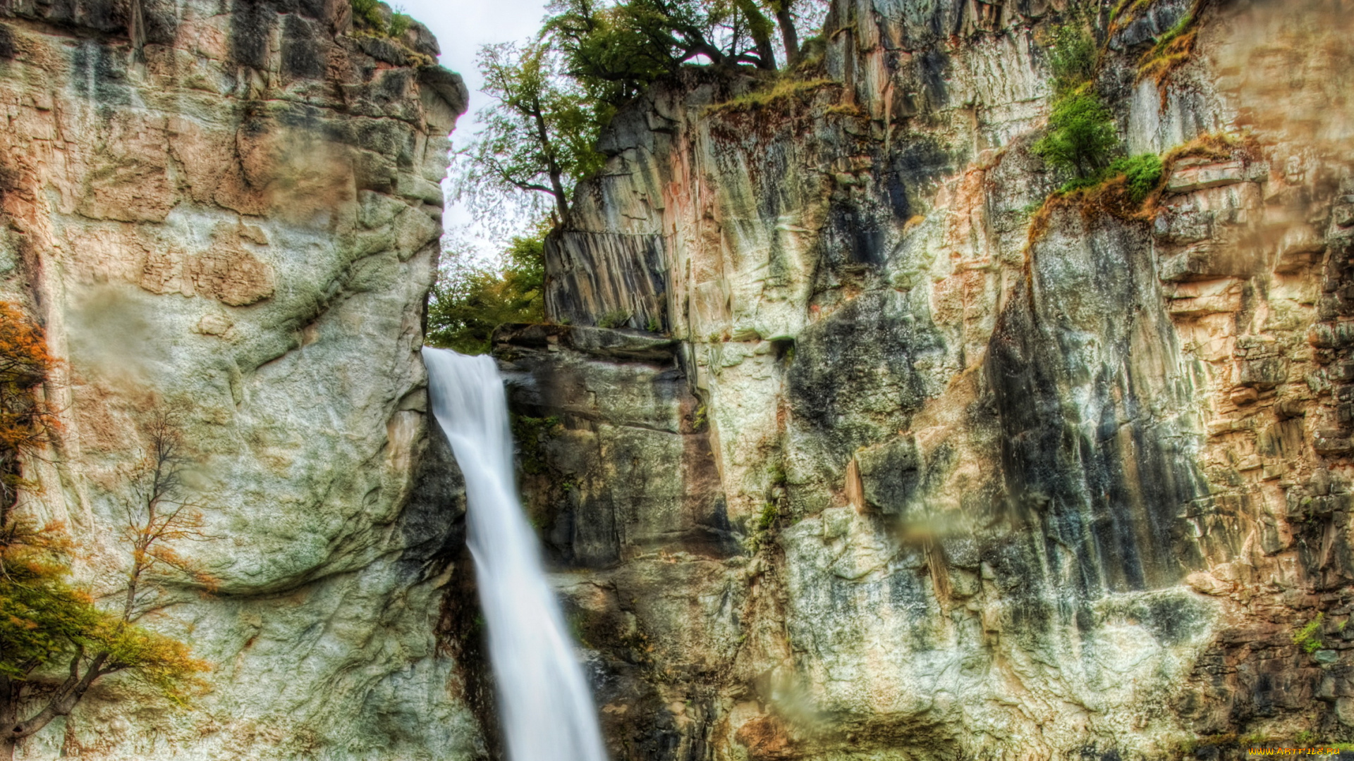 argentina, природа, водопады, водопад