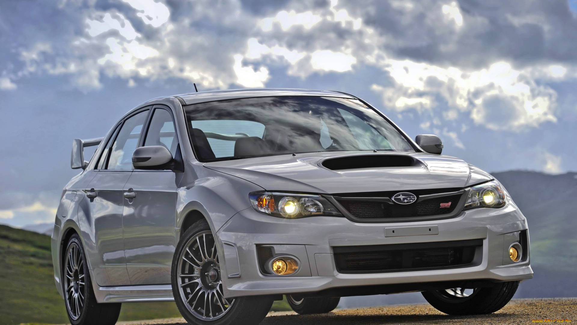 автомобили, subaru, мощь, изящество, стиль, скорость, автомобиль