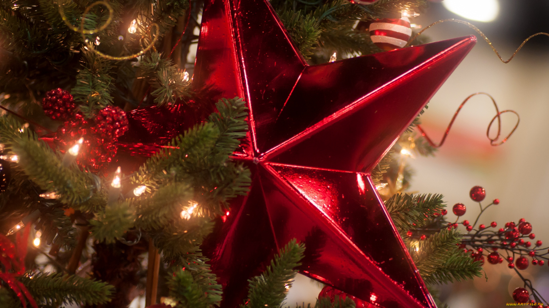 праздничные, снежинки, звёздочки, звезда