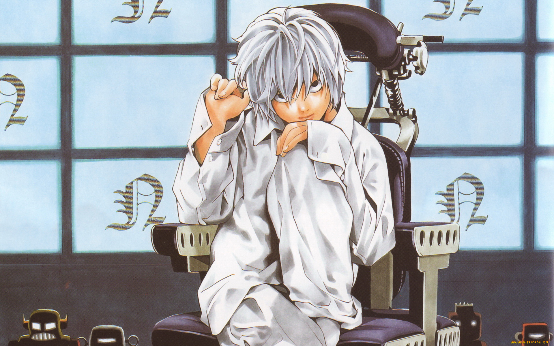 аниме, death, note