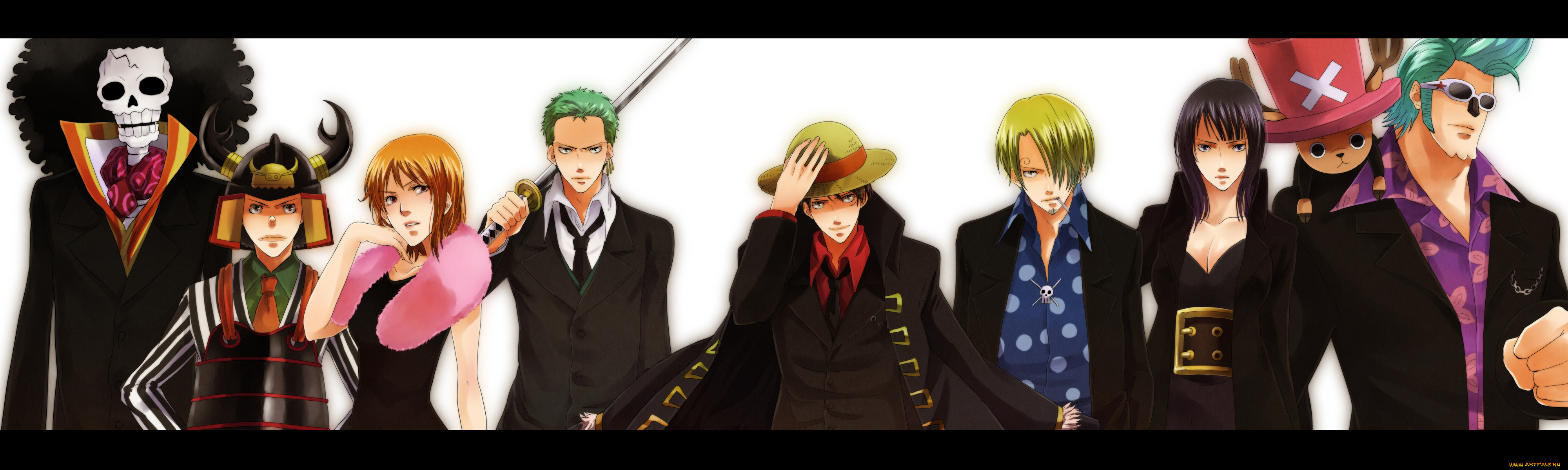 аниме, one, piece, nami, monkey, d, luffy, sanji, roronoa, zoro, usopp, chopper, nico, robin, franky, brook