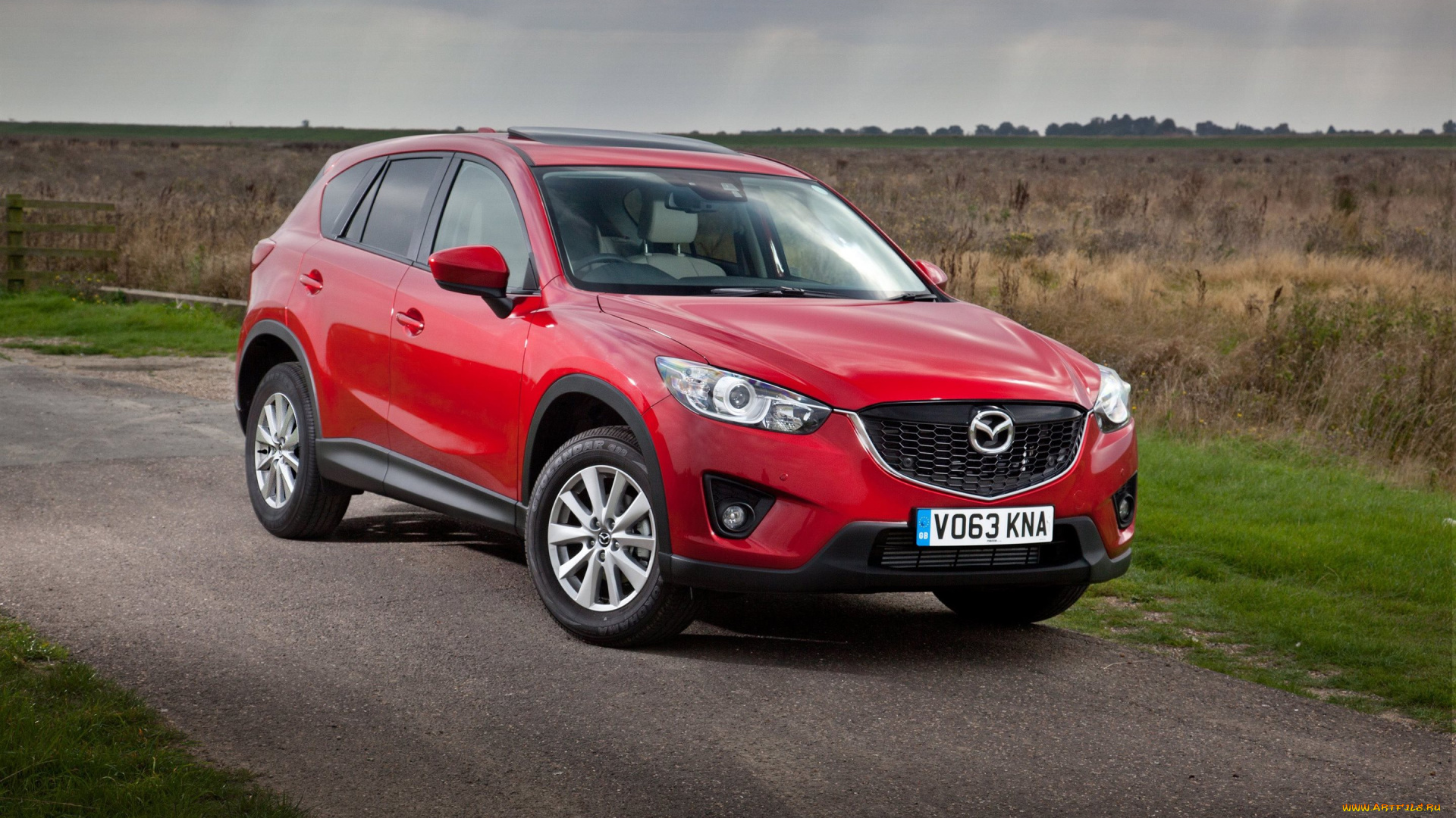 автомобили, mazda, красная