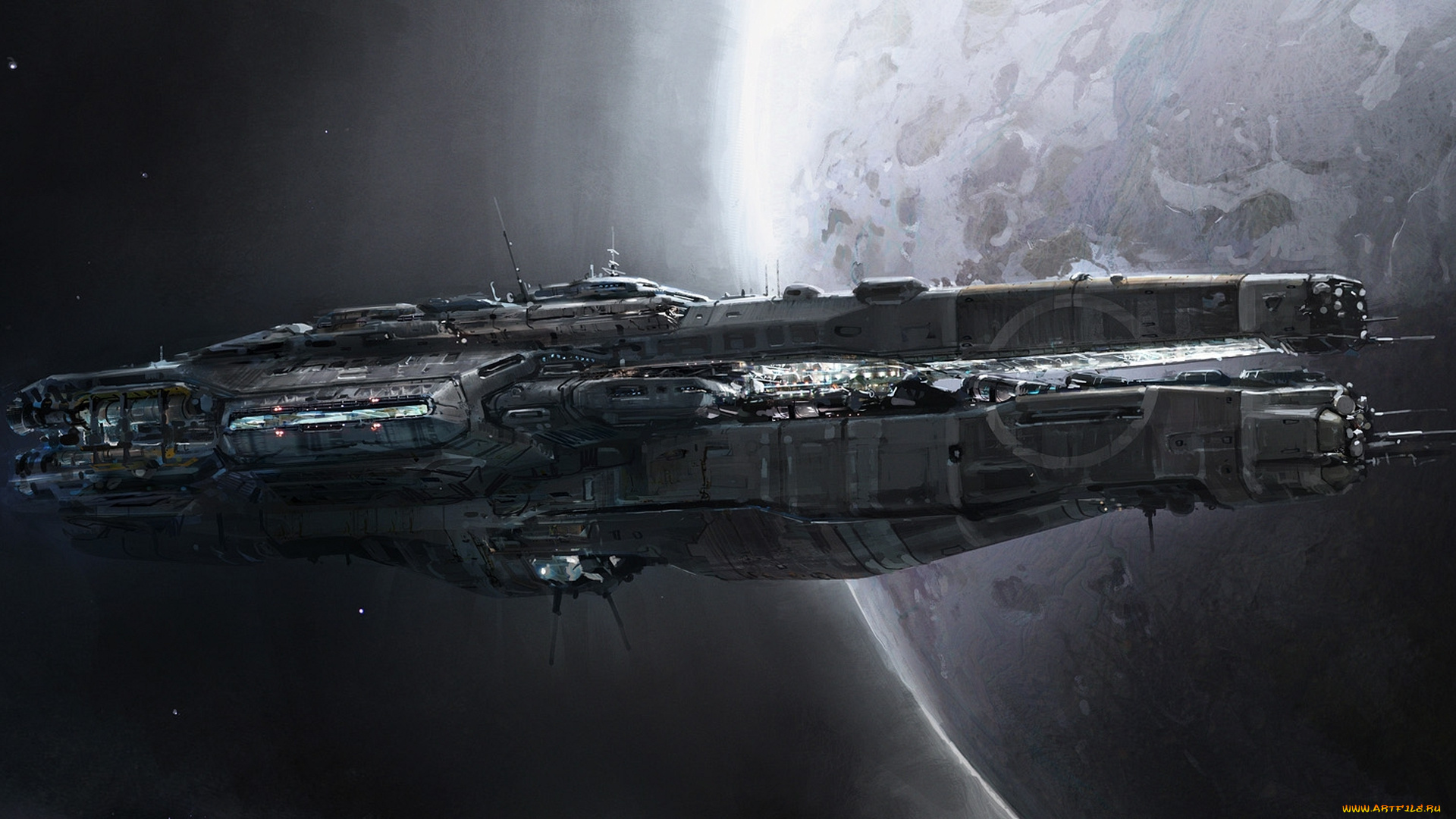 фэнтези, космические, корабли, , звездолеты, , станции, космос, планета, звездолет, космический, корабль