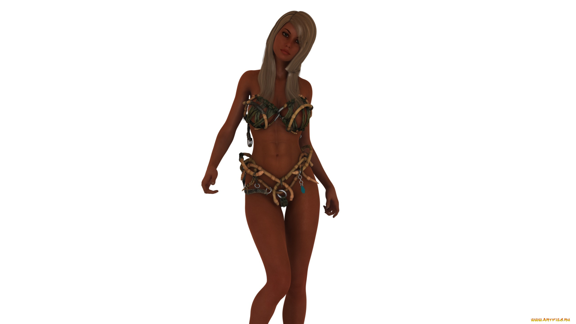 3д, графика, фантазия, , fantasy, фон, взгляд, девушка