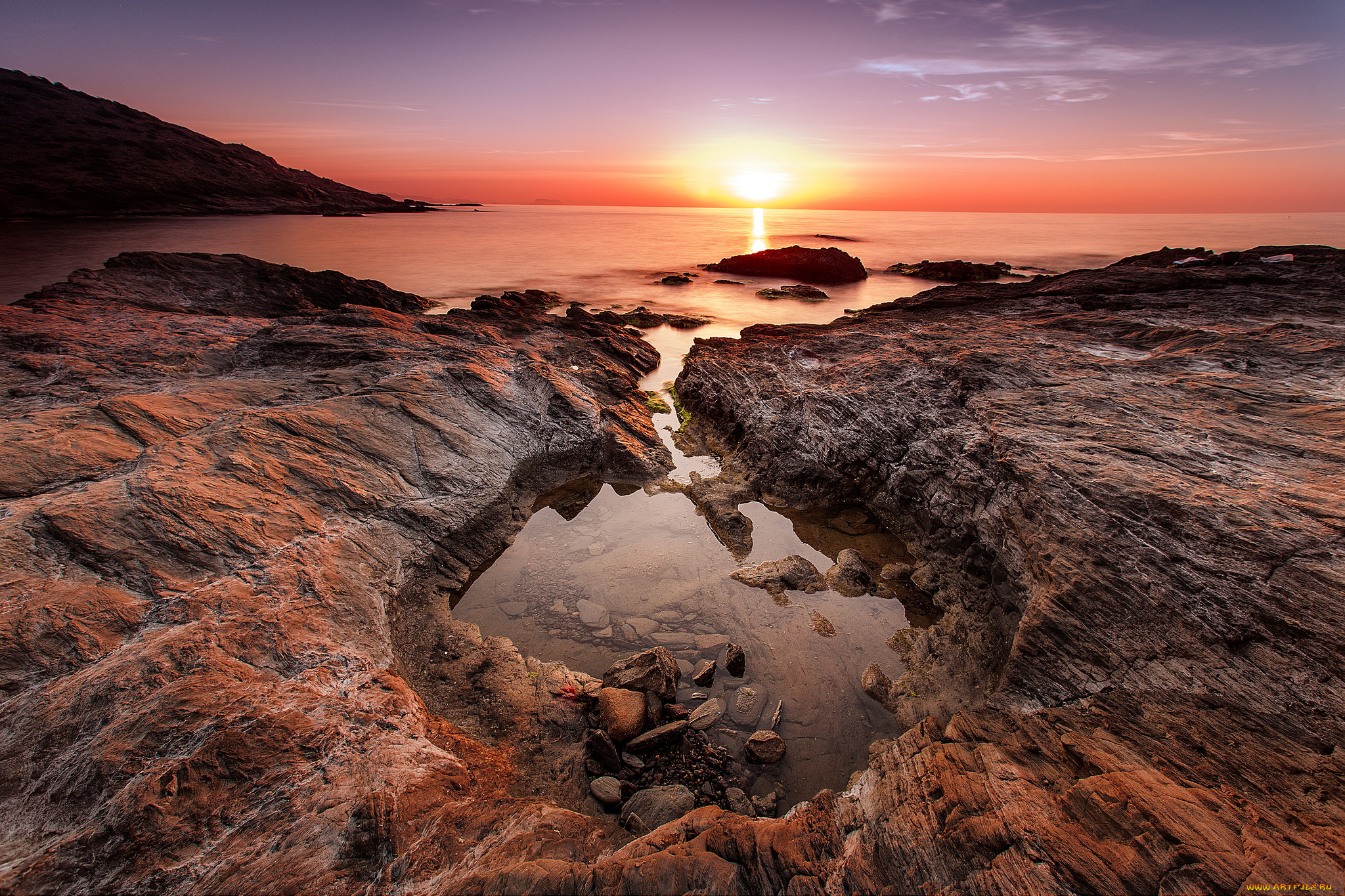 природа, восходы, закаты, рассвет