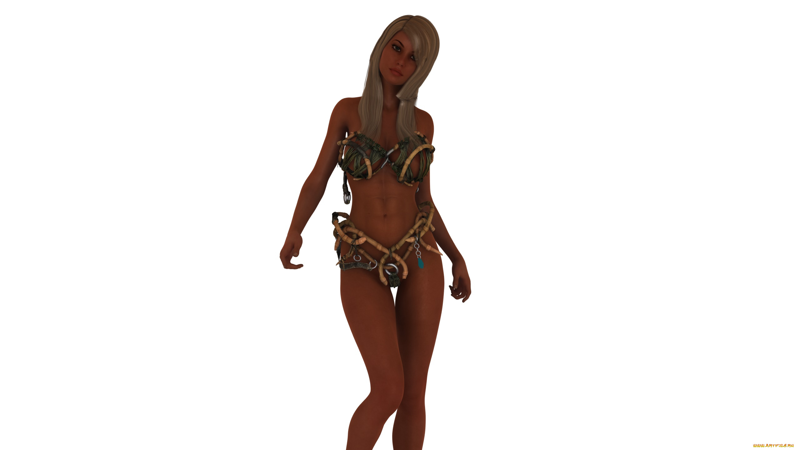 3д, графика, фантазия, , fantasy, фон, взгляд, девушка