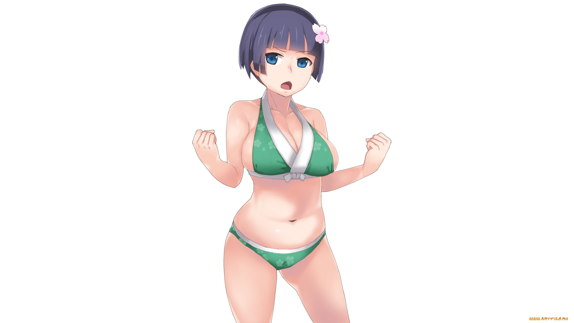 аниме, senran, kagura, yozakura