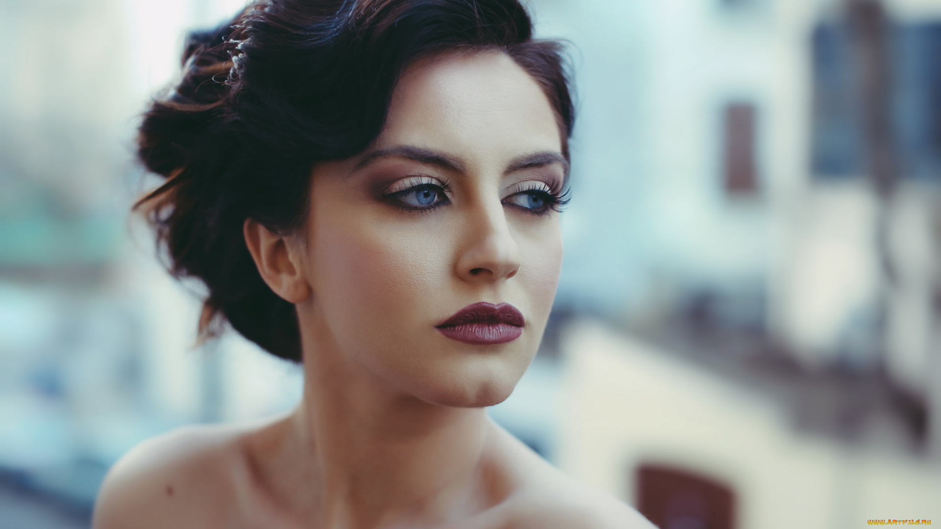 девушки, -unsort, , лица, , портреты, взгляд, лицо