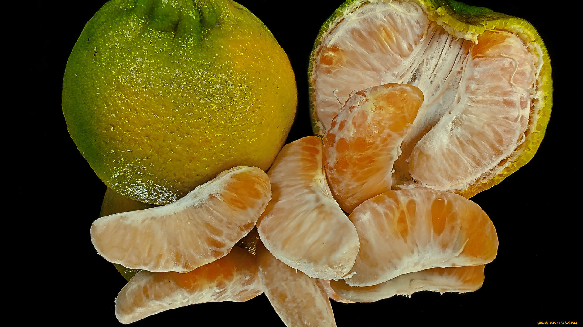 еда, цитрусы, десерт