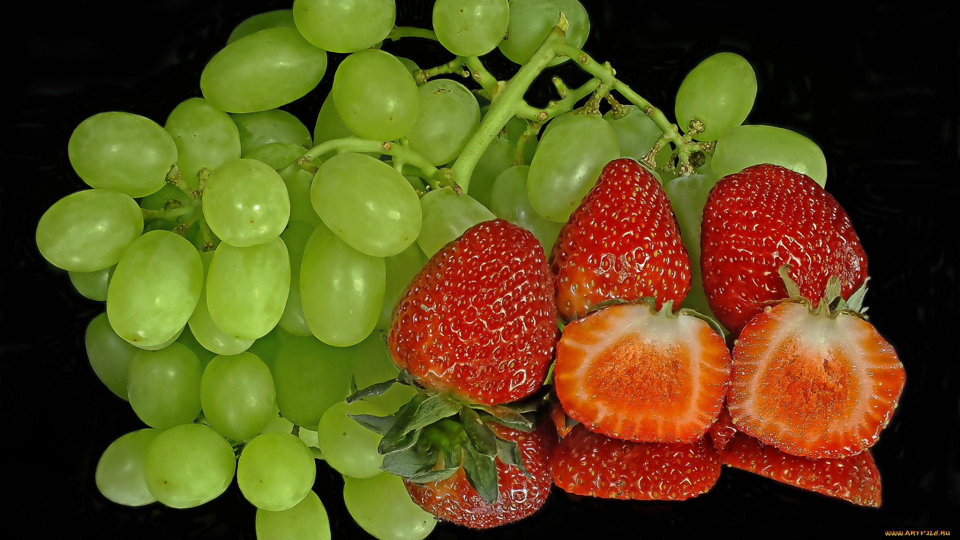 еда, фрукты, , ягоды, десерт