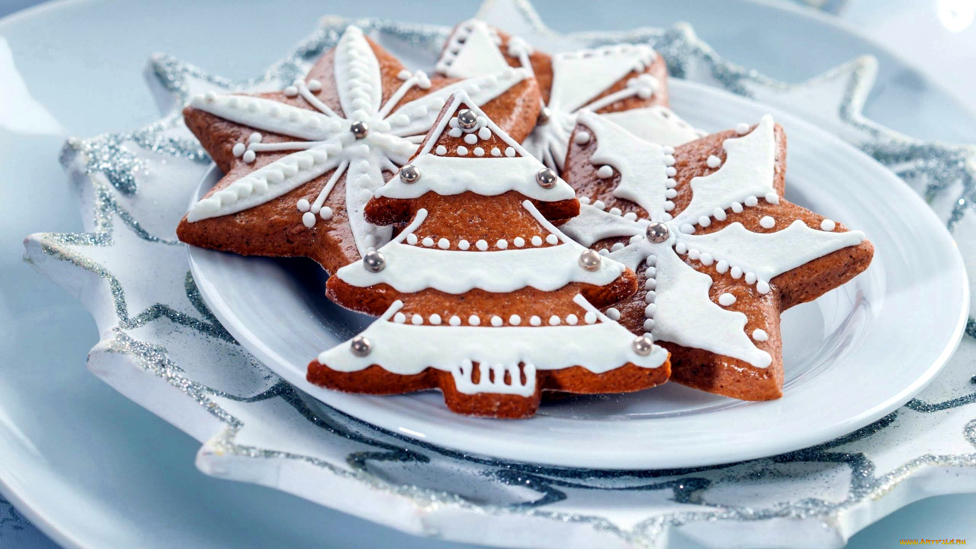 праздничные, угощения, печенье, новогоднее