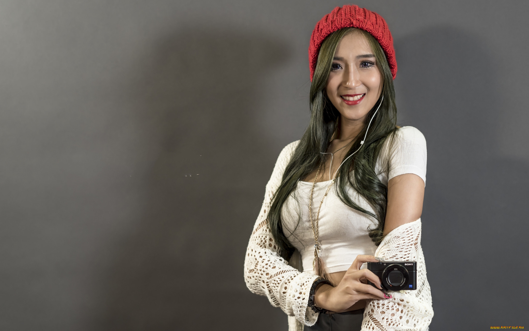 девушки, -unsort, , азиатки, лицо, взгляд