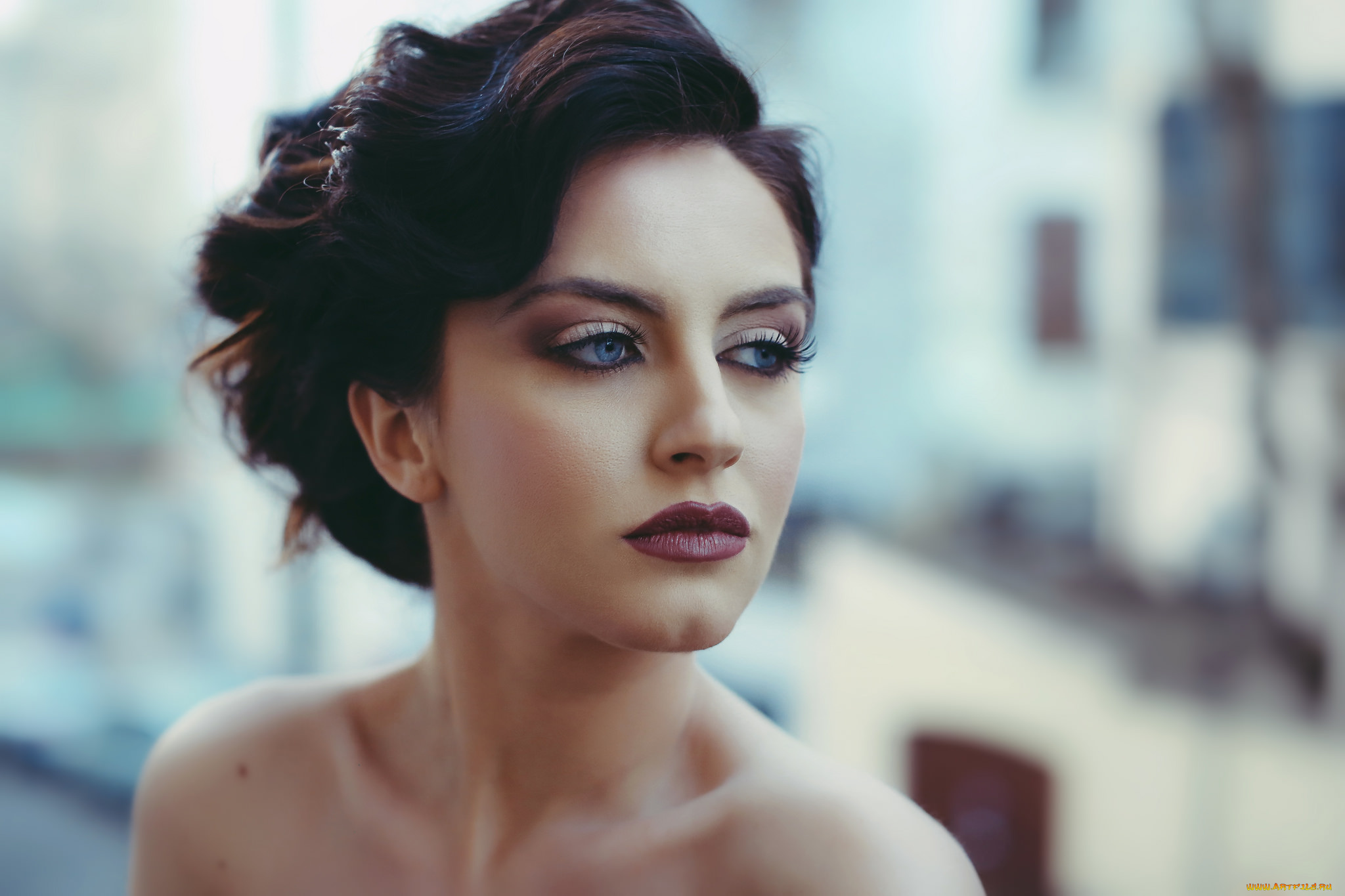 девушки, -unsort, , лица, , портреты, взгляд, лицо