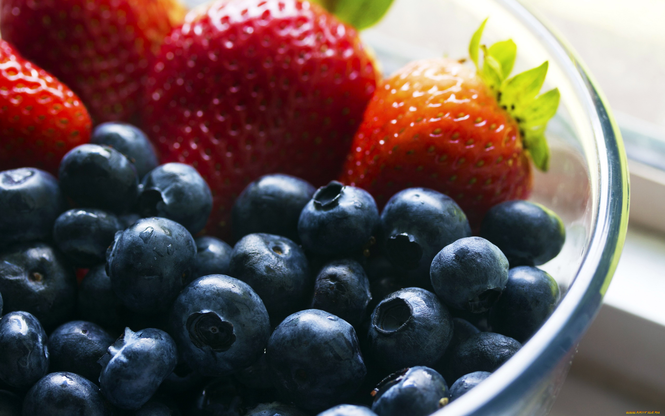 еда, фрукты, , ягоды, черника, клубника