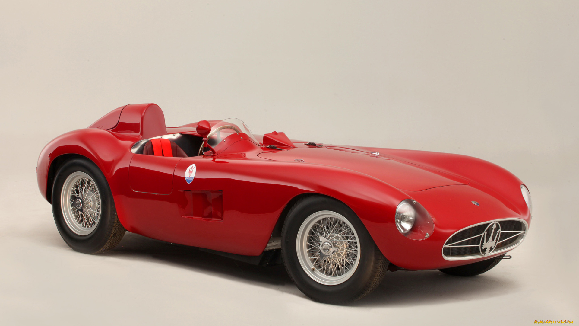 maserati, 300s, 1956, автомобили, maserati, 1956, красный, 300s