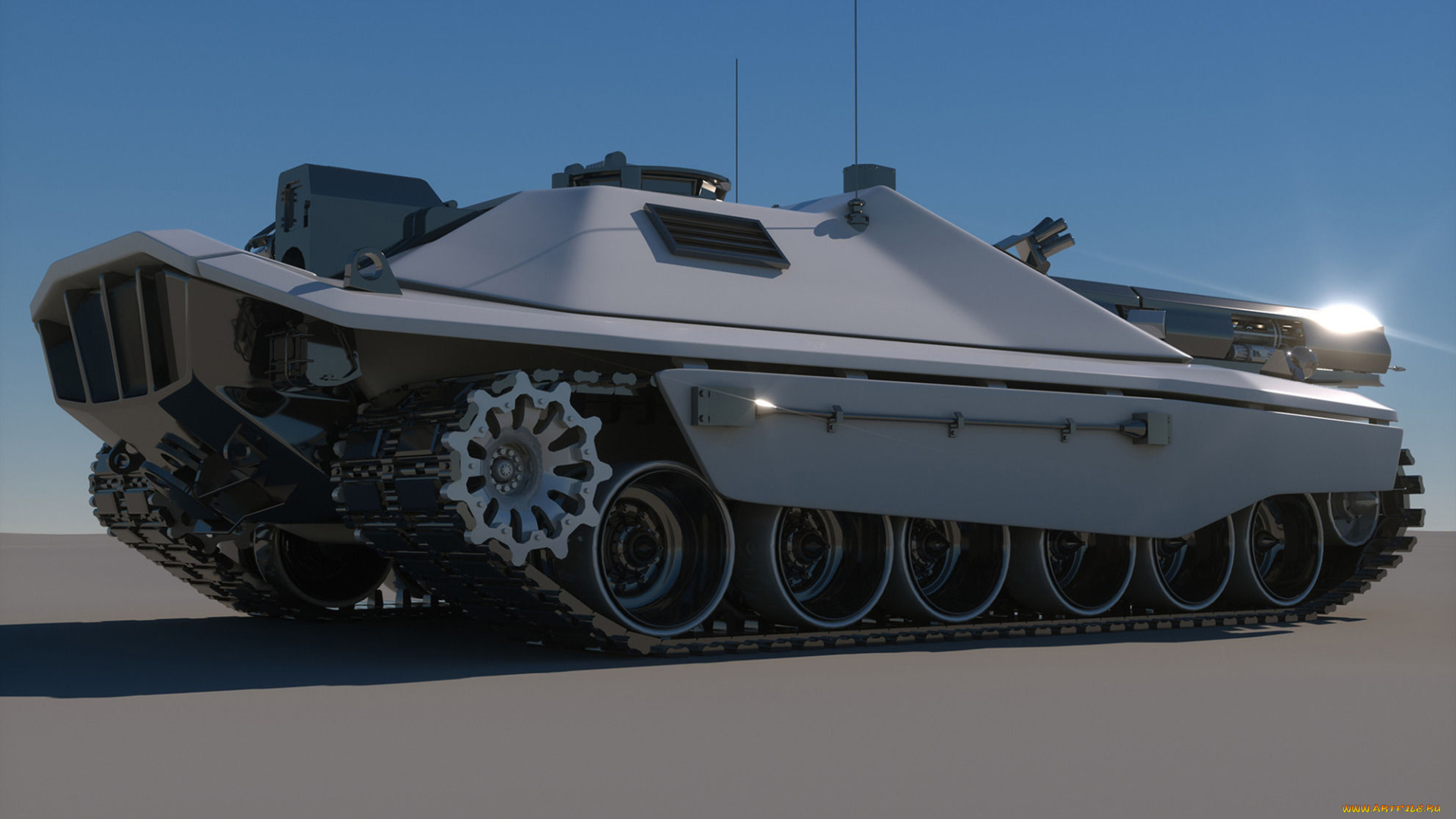 sci-fi, future, tank, concept, техника, 3d, future, sci-fi, concept, tank