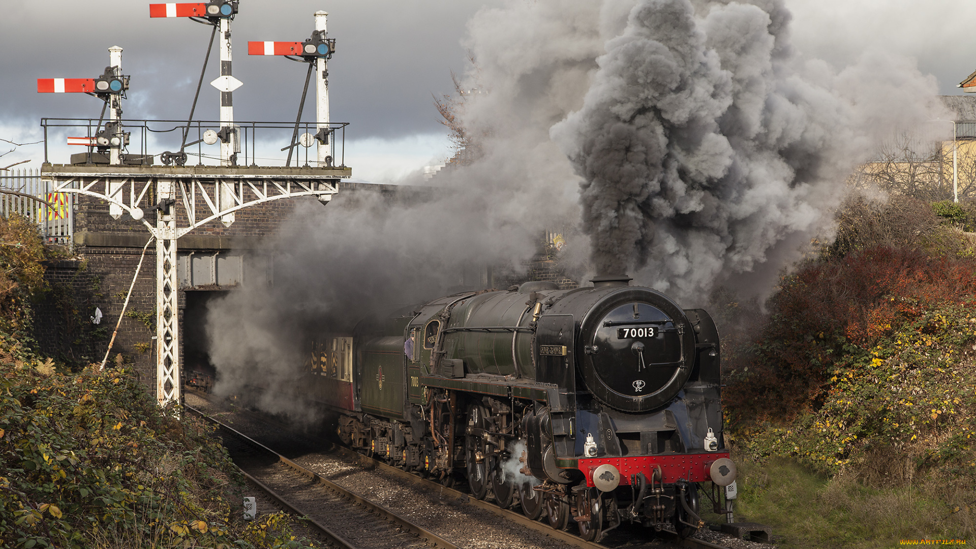 техника, паровозы, состав, локомотив