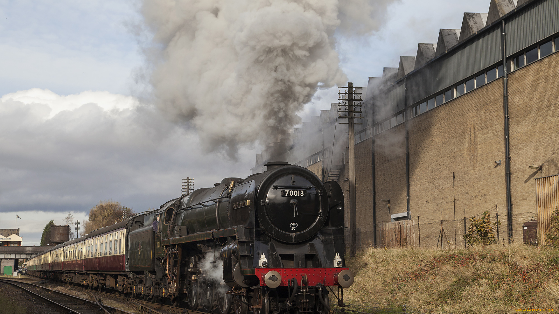 техника, паровозы, состав, локомотив