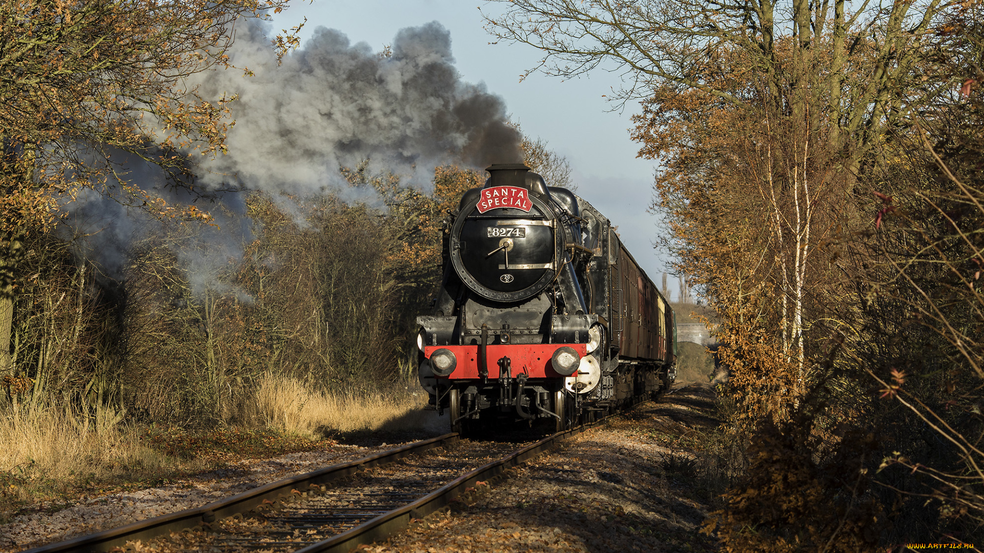 техника, паровозы, состав, локомотив