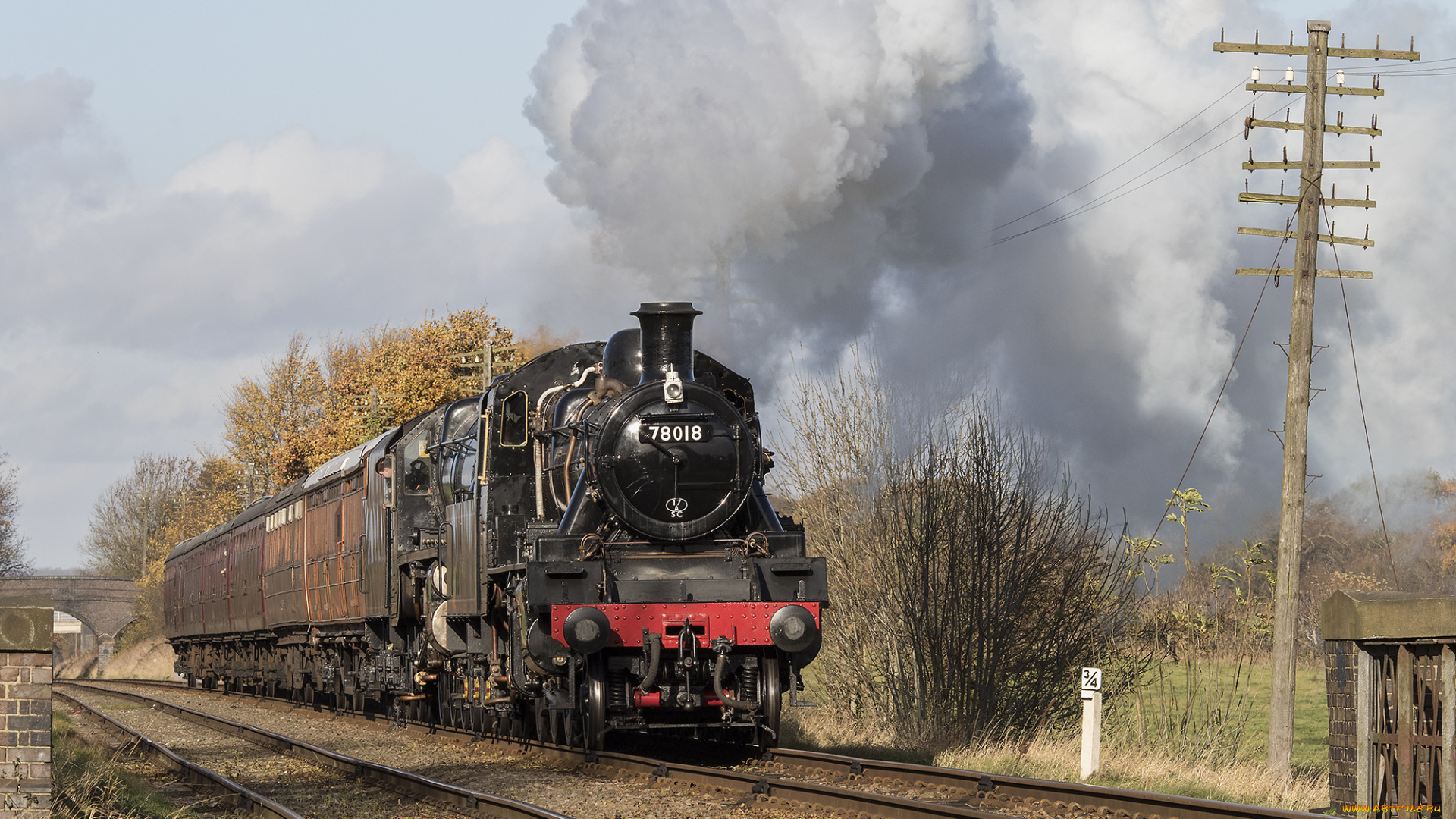 техника, паровозы, состав, локомотив