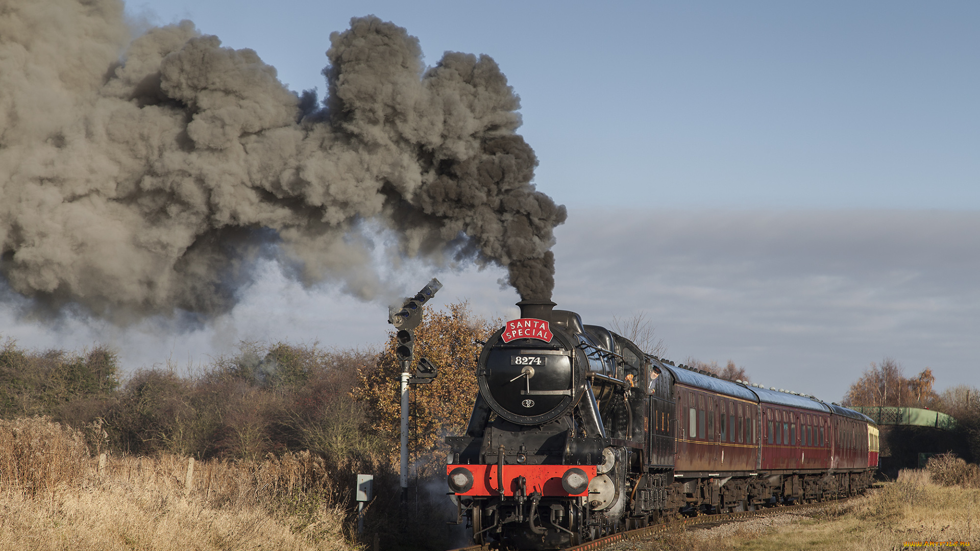 техника, паровозы, состав, локомотив